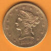 1880 S $0 Liberty Head US GOLD COIN