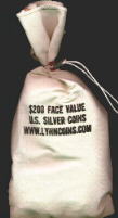 Bag of US Junk Silver Coins