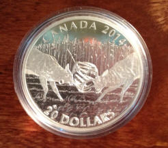 Deer challenge coins from canada for sale